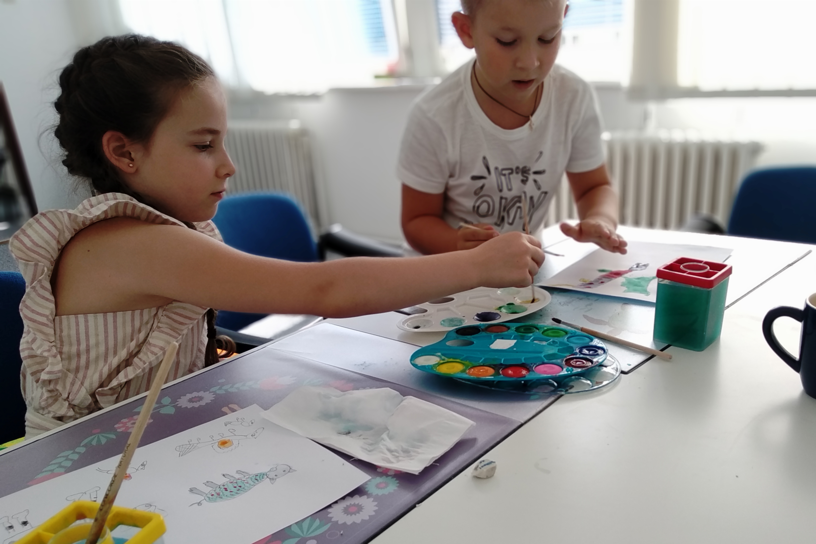 Детский лагерь для малышей и дошкольников в Праге